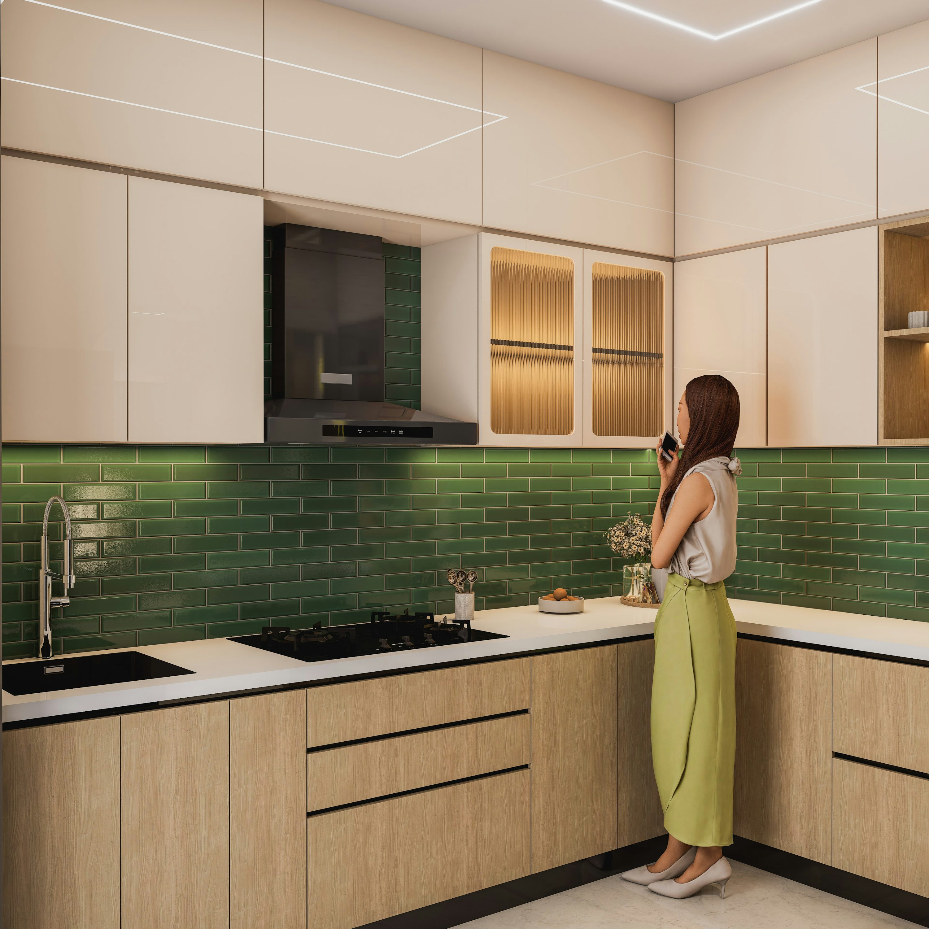 Bề mặt gạch ngoài trời