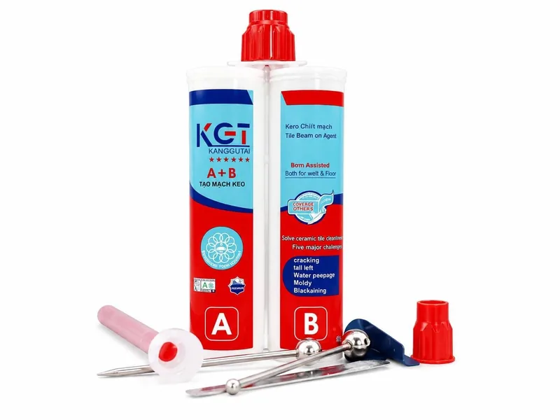 Keo ron KGT, thương hiệu vật liệu đối tác của Bảo Resin